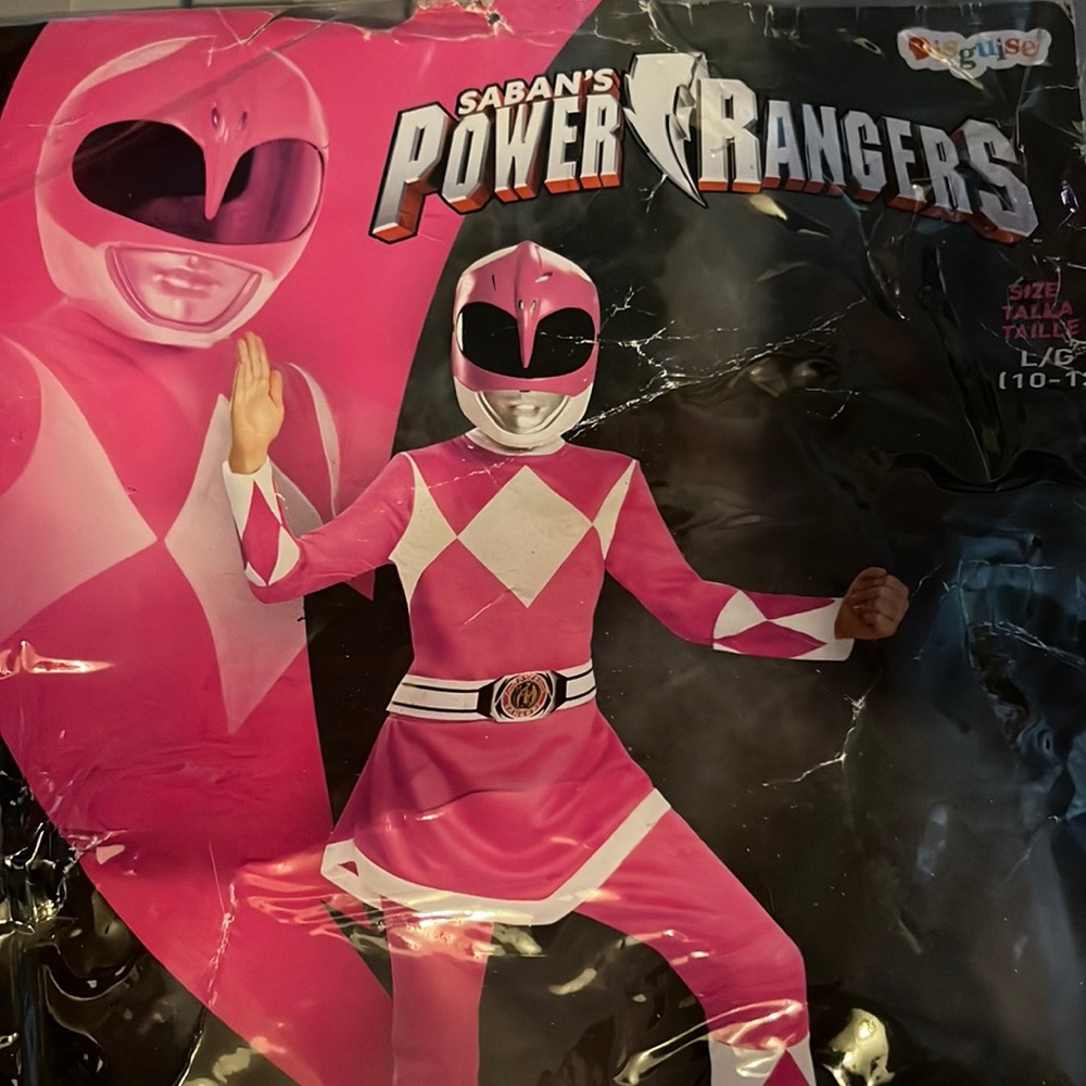 Pink Power Rangers Halloween Costume